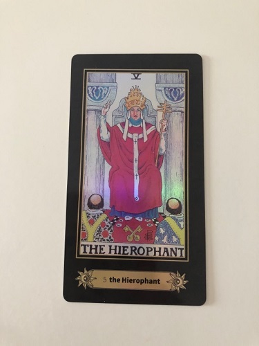 hierophant tarot card