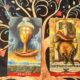 Ace of Cups and The Emperor photo by Tarot Institute