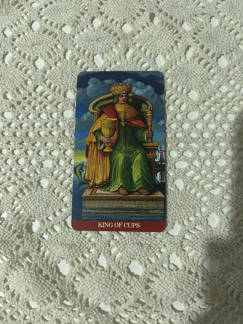 King of Cups Tarot Card Photo by Tarot Institute 2