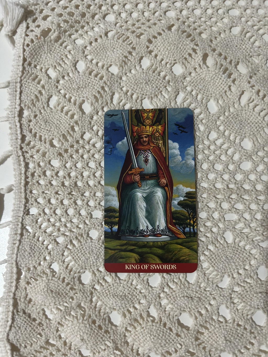 King of Swords Tarot Card Photo by Tarot Institute 2