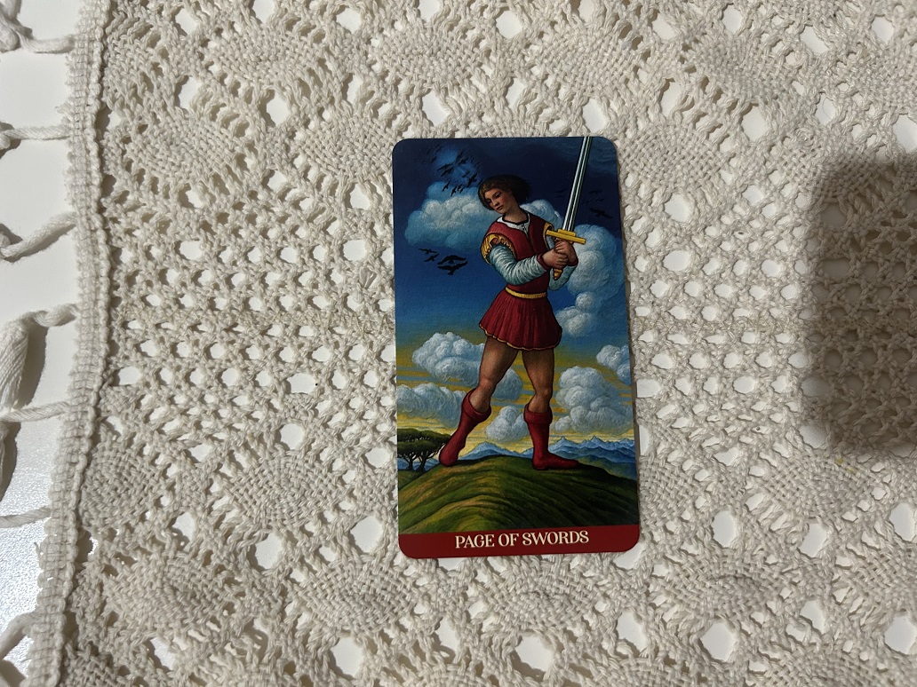 Page of Swords Tarot Card Interpretation