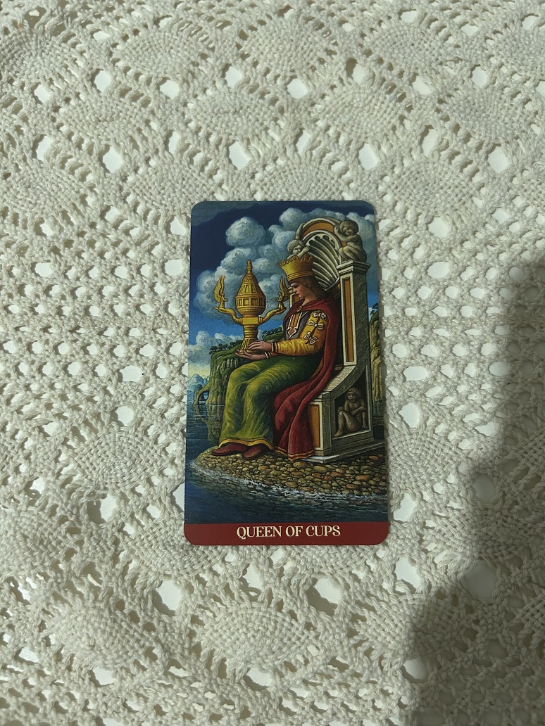 Queen of Cups Tarot Card Photo by Tarot Institute 2