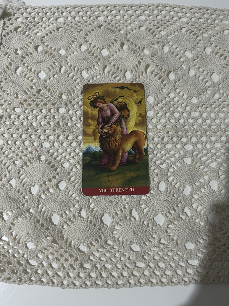 Strength Tarot Card Photo by Tarot Institute