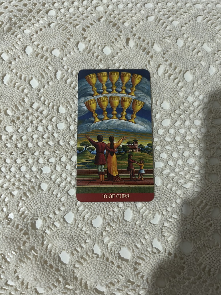 Ten of Cups Tarot Card Photo by Tarot Institute 2