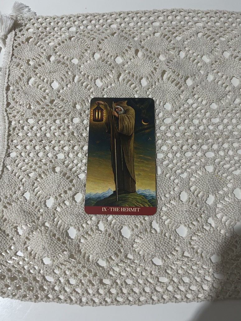 The Hermit Tarot Card Photo by Tarot Institute