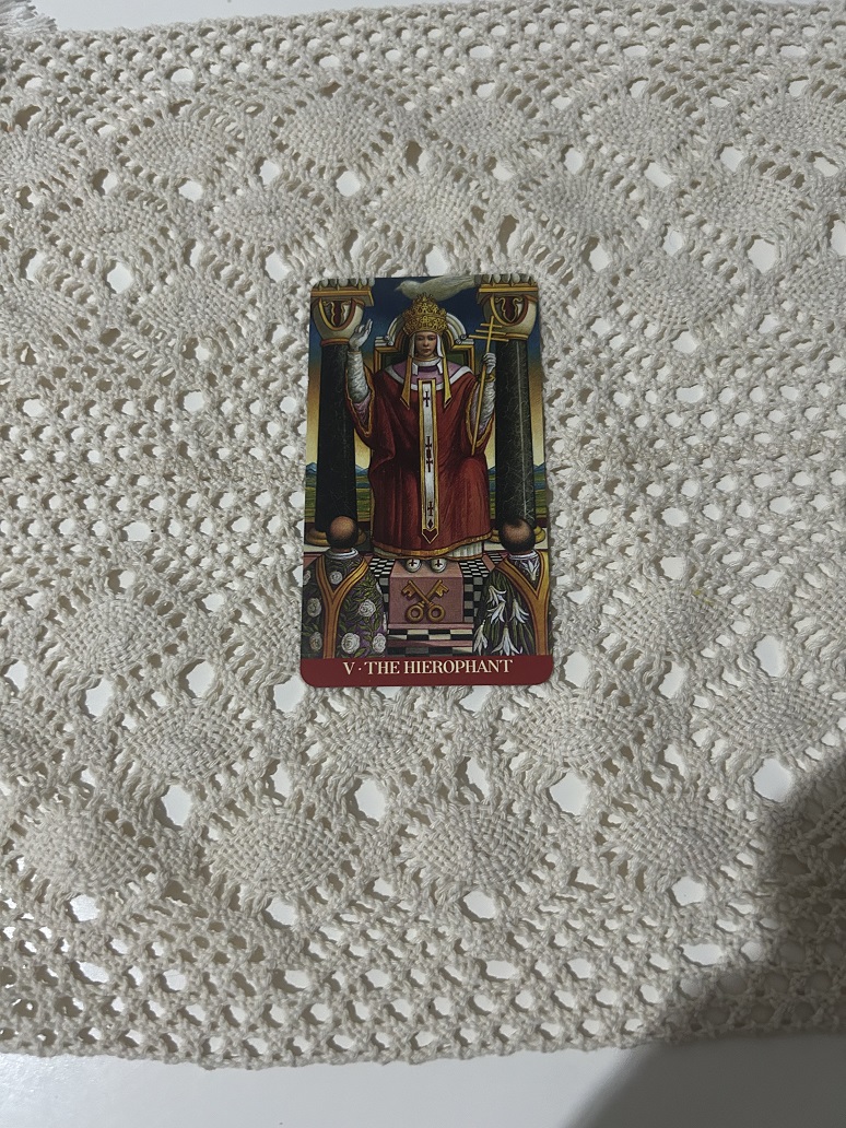 The Hierophant Tarot Card Photo by Tarot Institute