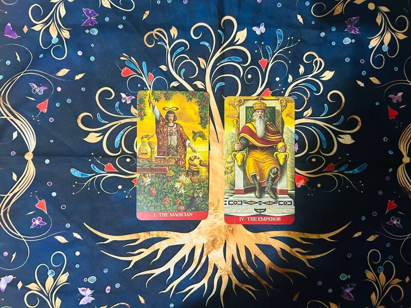 The Magician and The Emperor photo by Tarot Institute