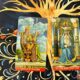 The Queen of Swords and The High Priestess photo by Tarot Institute