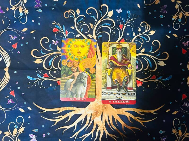 The Sun and The Emperor photo by Tarot Institute