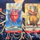 Three of Swords and The Emperor photo by Tarot Institute