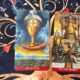 Ace of Cups and The Chariot photo by Tarot Institute