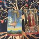 Ace of Swords and The Hierophant photo by Tarot Institute