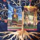 Four of Pentacles and The Lovers photo by Tarot Institute