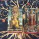 Queen of Wands and The Hierophant photo by Tarot Institute