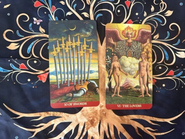 Ten of Swords and self-reflection in tarot