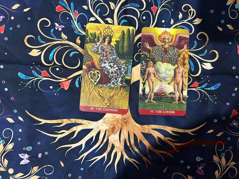 The Empress and The Lovers photo by Tarot Institute