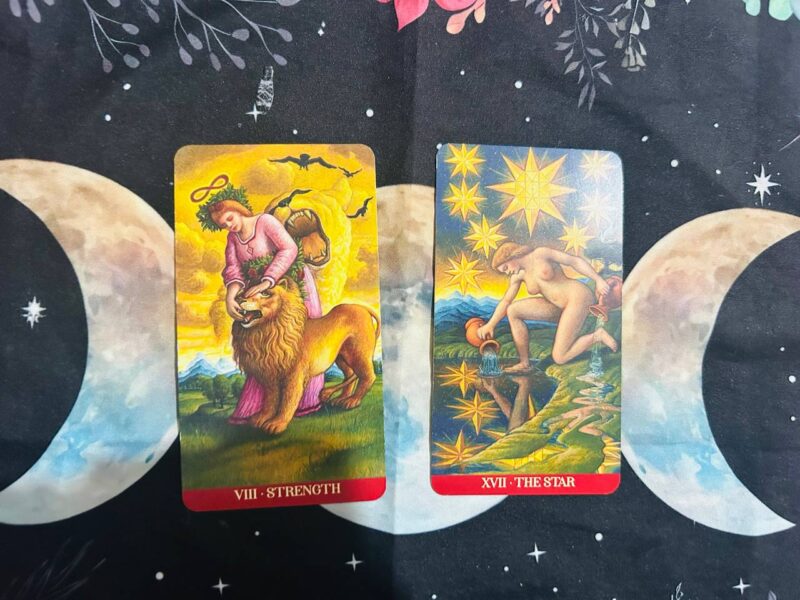 Strength and The Star photo by Tarot Institute
