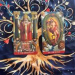 The Hierophant and The World photo by Tarot Institute.